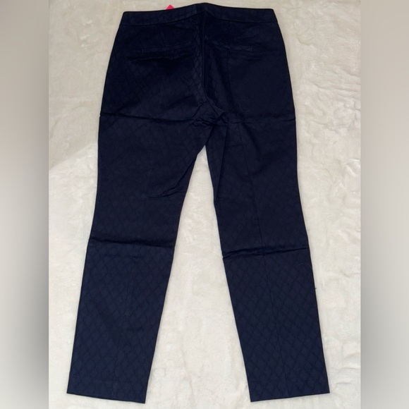 Lilly Pulitzer® Kelly Textured Ankle Length Skinny Pants -Sz 12- BNWT - Picture 2 of 5